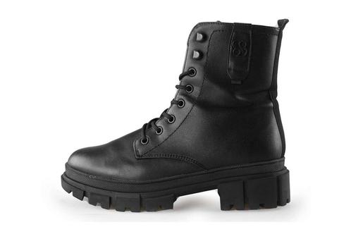 s. Oliver Veterboots in maat 39 Zwart | 10% extra korting, Kleding | Dames, Schoenen, Zwart, Zo goed als nieuw, Overige typen