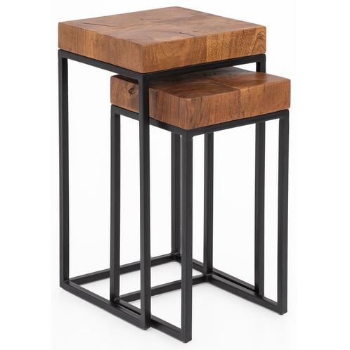 Bijzettafel Swansea 50cm-WL5M660, Huis en Inrichting, Tafels | Sidetables, Ophalen of Verzenden