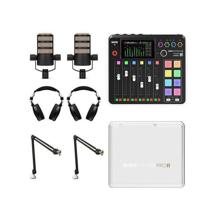 Rode RodeCaster Pro II 2-Personen Bundle - Demomodel, Audio, Tv en Foto, Overige Audio, Tv en Foto, Gebruikt, Verzenden