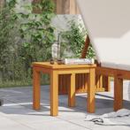 vidaXL Tuin bijzettafel 35x35x34 cm van massief acaciahout, Tuin en Terras, Tuintafels, Verzenden, Nieuw