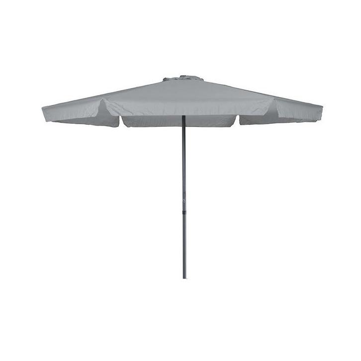 Garden Impressions Delta parasol Ø300 - licht grijs, Tuin en Terras, Partytenten, Verzenden