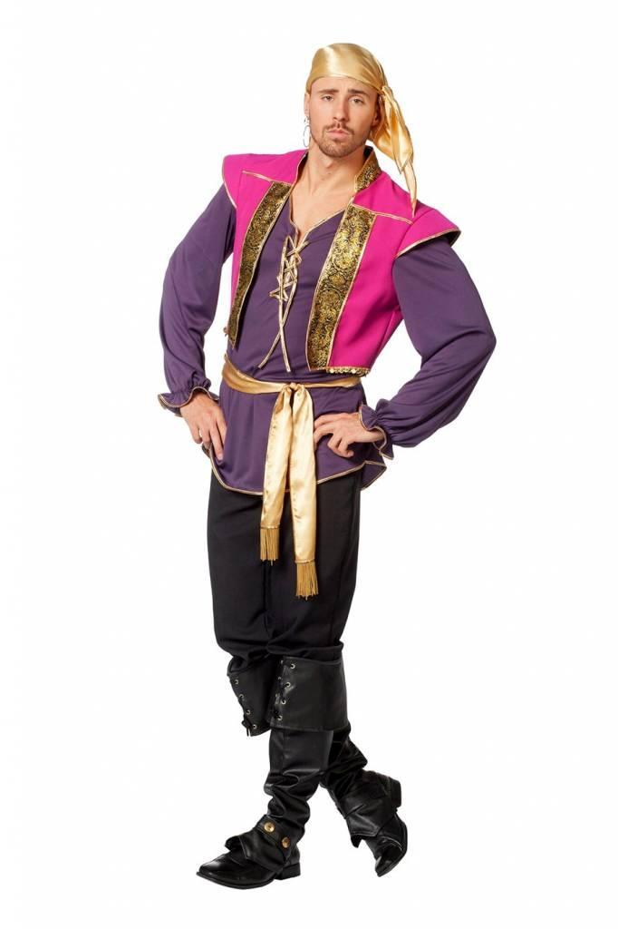 Zigeuner kostuum man elite, Kleding | Heren, Carnavalskleding en Feestkleding, Nieuw, Ophalen of Verzenden