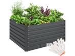 tectake® Blomma - Verhoogde Plantenbak - Verzinkt Staal -, Verzenden, Nieuw