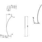 LED Vloerlamp - Trion Sola - 11W - Warm Wit 3000K -, Huis en Inrichting, Lampen | Vloerlampen, Ophalen of Verzenden, Nieuw, Metaal
