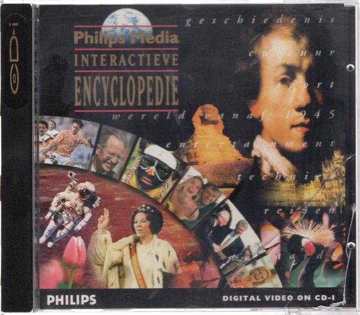 Philips CD-i / CDi Philips Media Interactieve Encyclopedie, Spelcomputers en Games, Games | Overige, Zo goed als nieuw, Verzenden