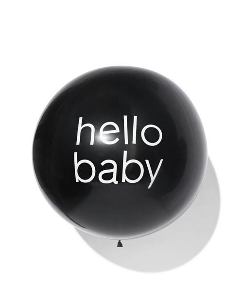 HEMA Gender reveal ballon Ø90cm blauw, Hobby en Vrije tijd, Feestartikelen, Nieuw, Verzenden