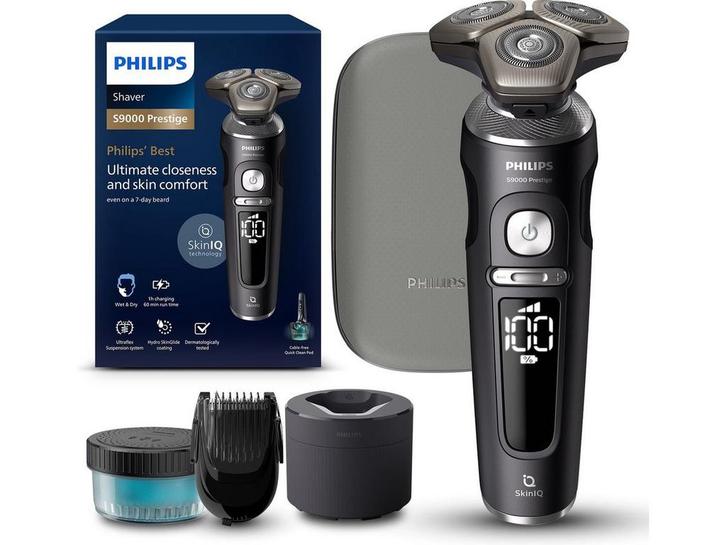 Philips S9000 Prestige SP9840/31 - Elektrisch scheerapparaat, Witgoed en Apparatuur, Persoonlijke-verzorgingsapparatuur, Zo goed als nieuw