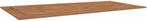 Stern Classic tafelblad Teak FSC®-gecertificeerd - Bruin, Huis en Inrichting, Tafelonderdelen, Ophalen of Verzenden, Nieuw