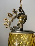 Plafondlamp - Verguld brons - lantaarnlamp