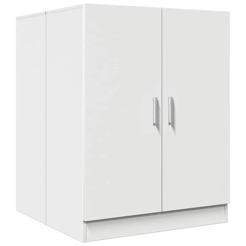 Wasmachinekast Wit - Tweedekansje - Badkamer Upgrade!, Huis en Inrichting, Badkamer | Badkamermeubels, 50 tot 75 cm, Nieuw, Wastafelkast