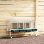 vidaXL Kippennestkast 4 compartimenten met poten, Verzenden, Nieuw