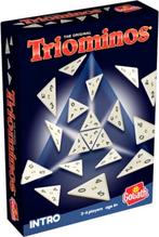 Triominos Intro gezelsschapsspel, Hobby en Vrije tijd, Gezelschapsspellen | Overige, Een of twee spelers, Ophalen of Verzenden