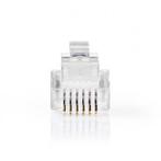 RJ12 pluggen - Nedis (10 stuks), Verzenden, Nieuw