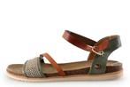 Mustang Sandalen in maat 40 Groen | 10% extra korting, Verzenden, Sandalen of Muiltjes, Zo goed als nieuw, Mustang