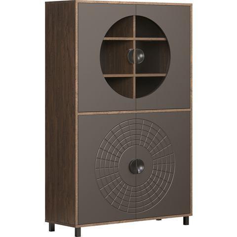 INOSIGN Hoge kast Fusion Vitrine met bijzonder, Huis en Inrichting, Kasten | Dressoirs, Nieuw, Verzenden