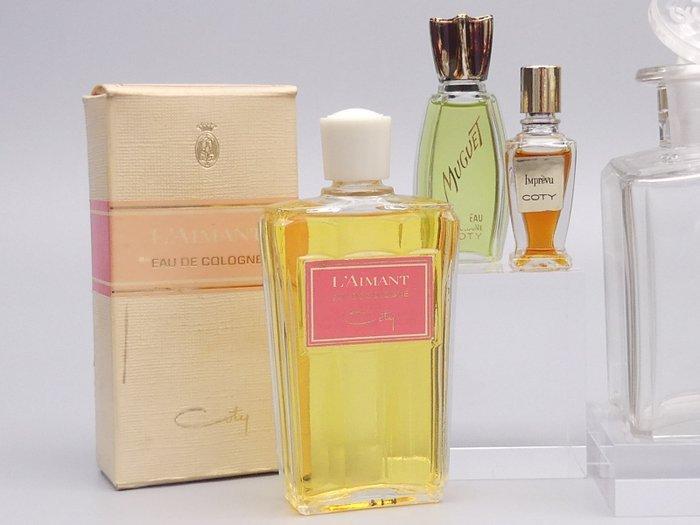Coty - René Lalique - Parfumfles (7) - Glas, Parfüm, Antiek en Kunst, Antiek | Glas en Kristal