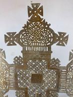 Old African Large Coptic Handcrafted Processional Cross -