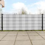 vidaXL Balkonschermen 10 st 255x19 cm poly rattan wit, Verzenden, Nieuw, Kunststof, Minder dan 1 meter