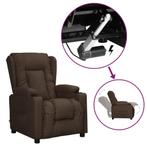 vidaXL Sta-op-stoel kunstleer bruin, Huis en Inrichting, Fauteuils, Verzenden, Nieuw