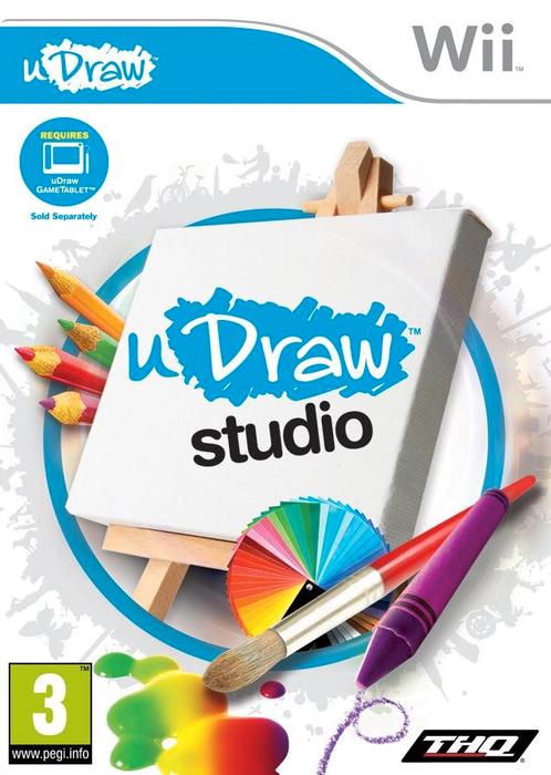 uDraw studio (uDraw), Spelcomputers en Games, Games | Nintendo Wii, Verzenden
