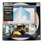 Laser Disc Herbert von Karajan Highlights From His Legacy 30, Verzenden, Zo goed als nieuw