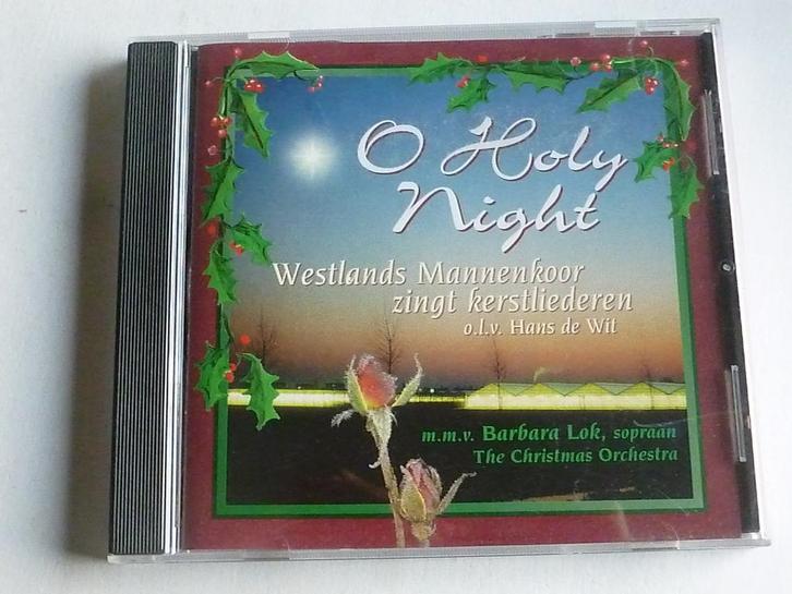 Westlands Mannenkoor zingt Kerstliederen - O Holy Night, Cd's en Dvd's, Cd's | Kerst en Sinterklaas, Zo goed als nieuw, Verzenden