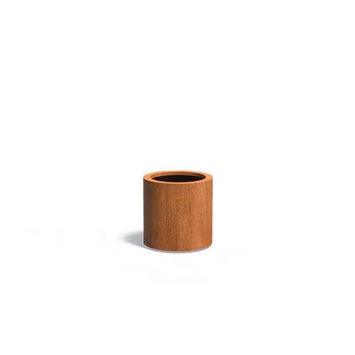 Cortenstaal plantenbak Ø50x50cm - Met bodem, Tuin en Terras, Bloembakken en Plantenbakken, 30 tot 60 cm, Minder dan 60 cm, Tuin