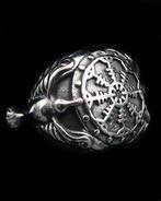 Viking Vegvisir chevalière: leiding, bescherming en wijsheid, Antiek en Kunst