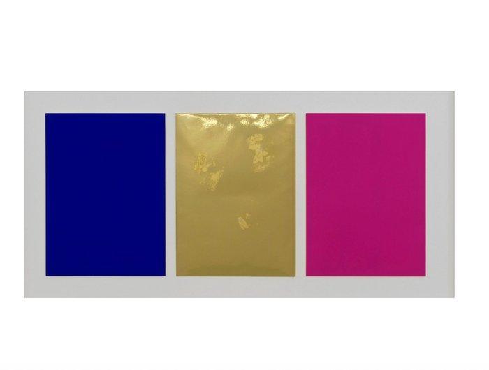 Yves Klein (1928-1962) - Monochrome und Feuer (Triptych), Antiek en Kunst, Kunst | Designobjecten