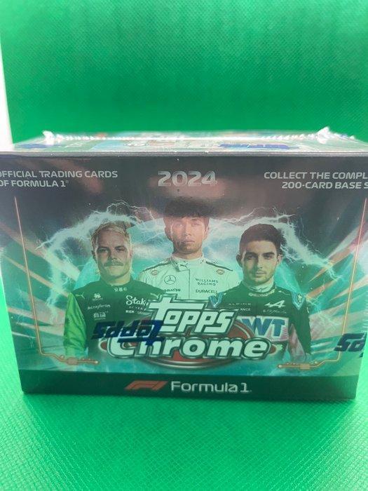 2024 Topps Chrome F1 - 1 Sealed box - Near Mint (NM), Verzamelen, Stickers