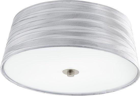 EGLO Fonsea - Plafonnière - 2 Lichts - Ø375mm. - Wit -, Antiek en Kunst, Antiek | Lampen, Verzenden