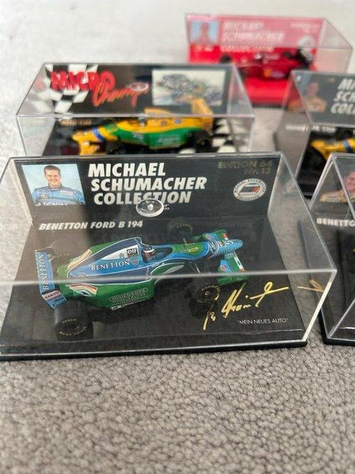 Minichamps 1:64 - Modelauto (5) - Michael Schumacher en, Hobby en Vrije tijd, Modelauto's | 1:5 tot 1:12