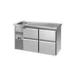 GGM Gastro | Biertoonbank PREMIUM PLUS -  1550x700mm - 4 |, Verzenden, Nieuw in verpakking, Hotelinrichting