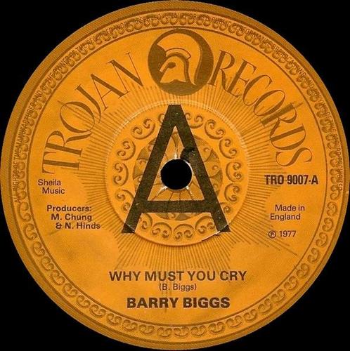 Barry Biggs / The Trojans (4) - Why Must You Cry, Cd's en Dvd's, Vinyl Singles, Verzenden