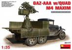 Miniart - Gaz-aaa W/quad M-4 Maxim (Min35177), Nieuw, Verzenden
