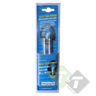 Aluminium Deurpinnen BMW Met Ledlamp Rood, Voor BMW E34/E28/, Auto diversen, Tuning en Styling, Ophalen of Verzenden