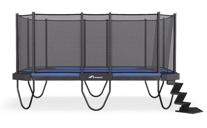 Akrobat XCITYX Rechthoekige Trampoline 430x305 cm met, Kinderen en Baby's, Speelgoed | Buiten | Trampolines, Nieuw, Ophalen of Verzenden