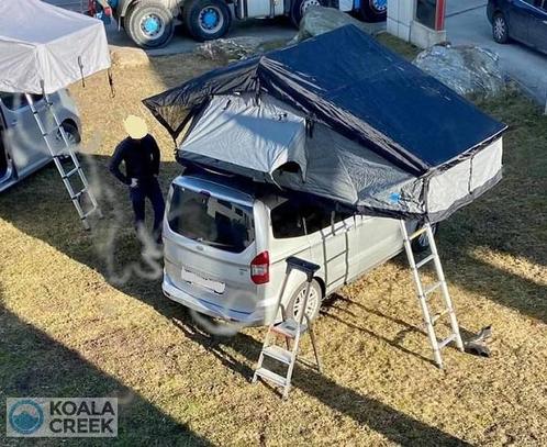 KOALA CREEK® – TEIDE 190L V2 daktent donker grijs met, Caravans en Kamperen, Tenten, Ophalen of Verzenden