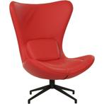 Leren design draaifauteuil Soul - Toledo Ferrari (felrood), Huis en Inrichting, Fauteuils, Nieuw, Ophalen of Verzenden, Leren design draaifauteuil Soul - Toledo Ferrari (felrood) past perfect in uw interieur als u woonstijl: Bohemian, Modern, Scandinavisch is.