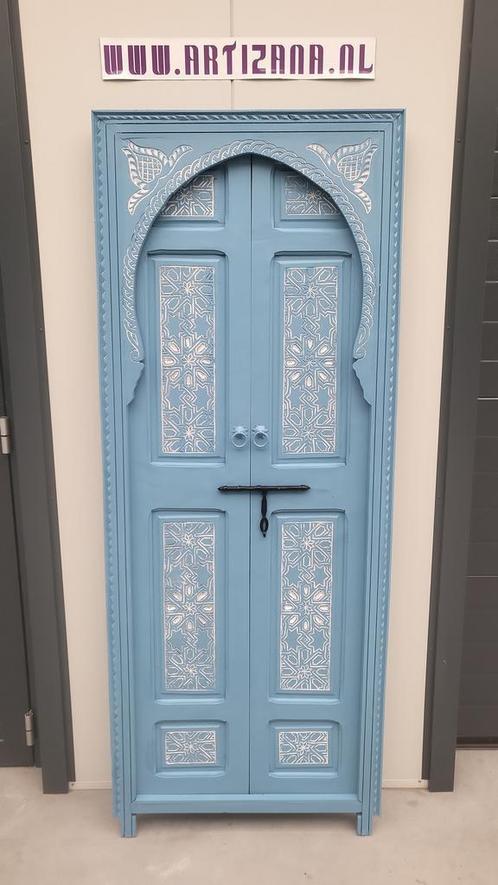 Authentieke Marokkaanse deuren, meer dan 200 op voorraad!!!, Doe-het-zelf en Verbouw, Deuren en Horren, Nieuw, Hout, Metaal, Ophalen of Verzenden