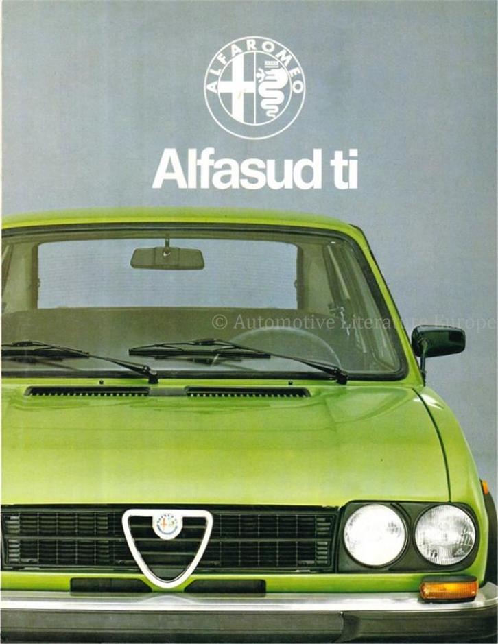 1979 ALFA ROMEO ALFASUD TI BROCHURE NEDERLANDS, Boeken, Auto's | Folders en Tijdschriften, Alfa Romeo