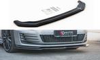 Voorspoiler VW Golf 7 GTI Glans Zwart, Auto-onderdelen, Nieuw, Ophalen of Verzenden