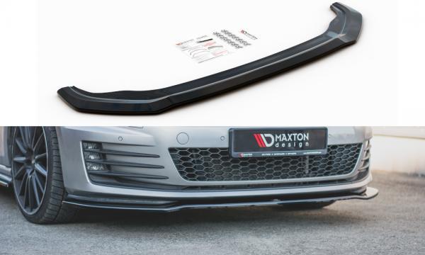 Voorspoiler VW Golf 7 GTI Glans Zwart, Auto-onderdelen, Carrosserie en Plaatwerk, Ophalen of Verzenden