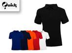 Quick Herenpolo - in 6 kleuren beschikbaar-Navy-XL, Kleding | Heren, Overhemden, Nieuw, Verzenden