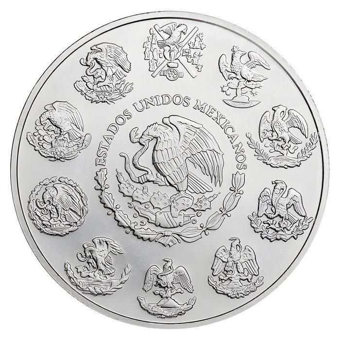 Mexico. 100 x 1 oz 2024 Silver Libertad Coin BU In Tubes, Postzegels en Munten, Edelmetalen en Baren