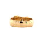 Gouden ring met diamant 18 krt, Sieraden, Tassen en Uiterlijk, Ringen, Nieuw, Ophalen of Verzenden