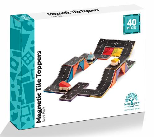 Learn And Grow - Magnetisch constructiespeelgoed Toppers, Kinderen en Baby's, Speelgoed | Overig