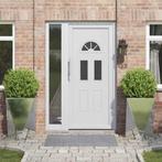 vidaXL Plantenbak 2 pcs Zilver 50 x 50 x 75 cm, Verzenden, Minder dan 60 cm, Nieuw, Metaal