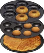 Bestron 3-in-1 cakemaker in retro-design, met 3, Ophalen of Verzenden, Gebruikt