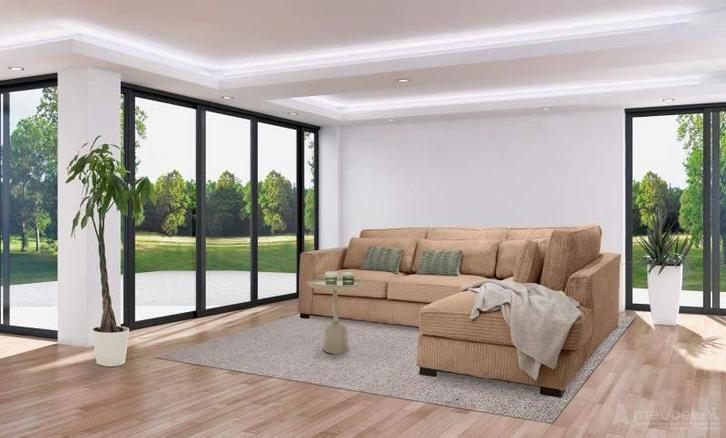 Loveseat Almere - loveseats - Beige, Huis en Inrichting, Stoelen, Nieuw, Stof